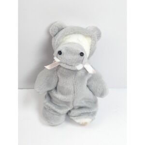 Vintage Wee Bear Village GANZ‎ Bear Potamus Hippo Hippopotamus 1999